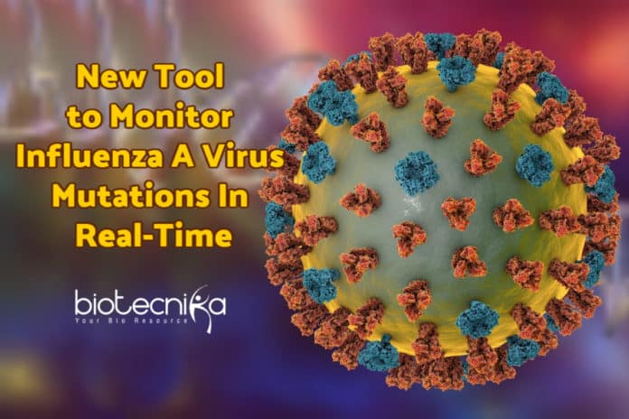 A Tool To Monitor Real-Time Mutations In Influenza A Virus