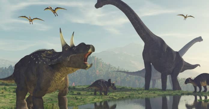 Discovery of a New Mass Extinction and Advent of Dinosaurs