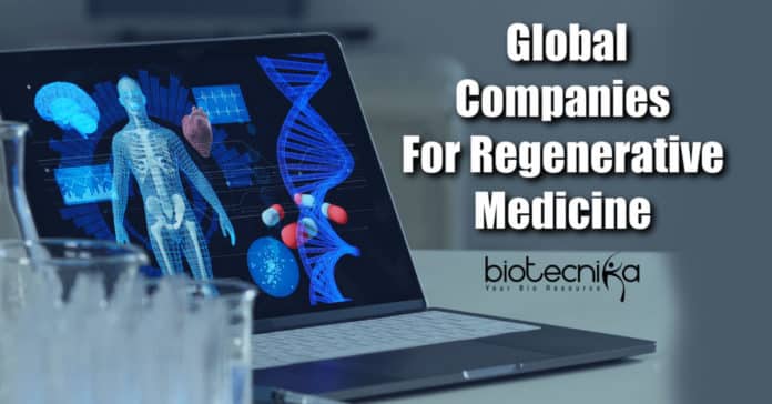  Global Companies for Regenerative Medicine