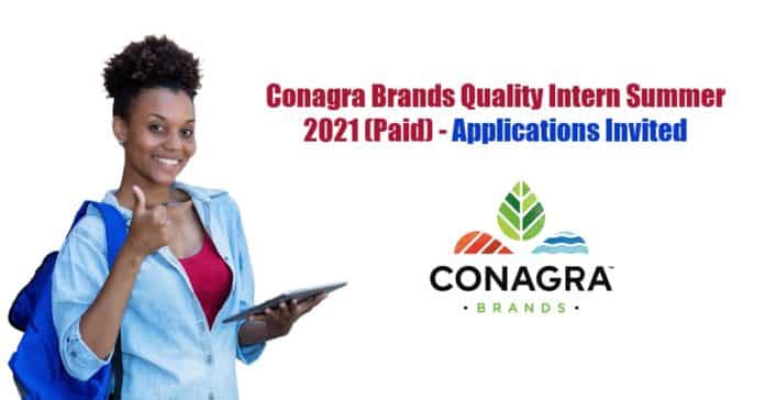 Conagra Brands Internships