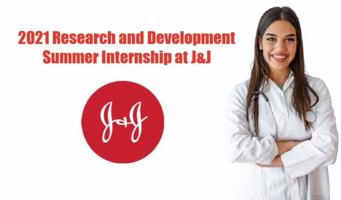 2021 R&D Summer Internship