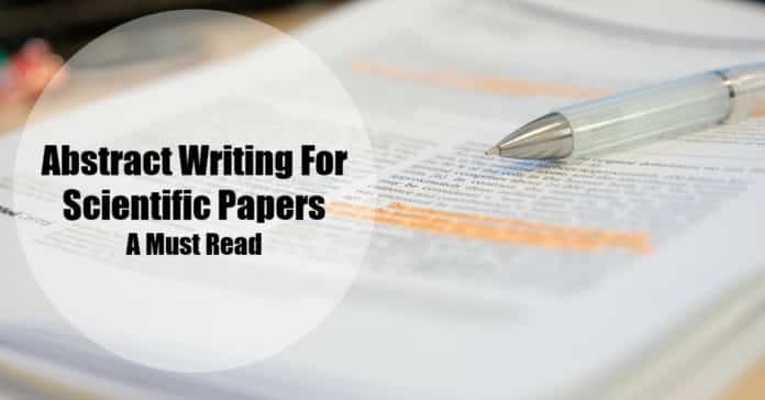 Abstract Writing For Scientific Papers