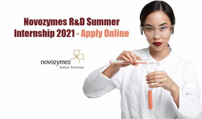 Novozymes R&D Summer Internship
