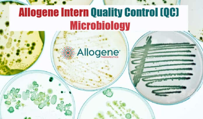 Allogene Intern Quality Control