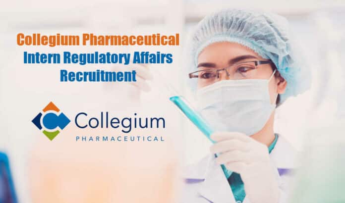 Collegium Pharmaceutical Intern