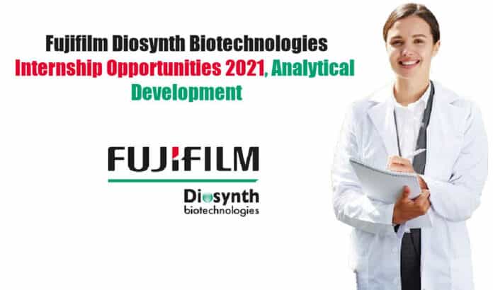 Fujifilm Diosynth Biotechnologies Internship