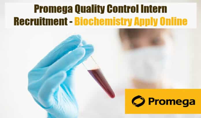 Promega Quality Control Intern