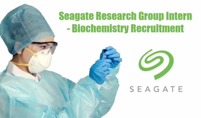 Seagate Research Group Intern