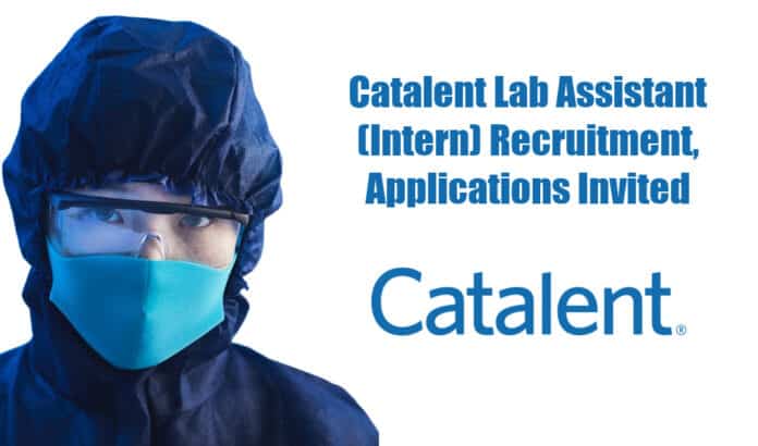 Catalent Lab Assistant