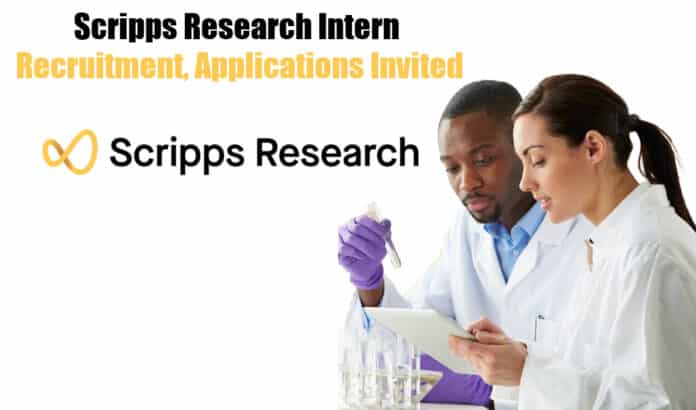 Scripps Research Intern Recruitment