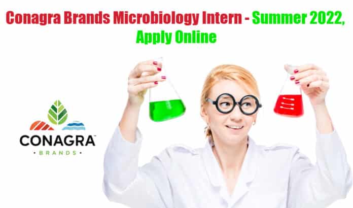 Conagra Brands Microbiology Intern
