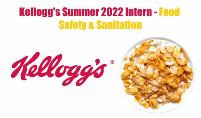 Kellogg's Summer 2022 Intern