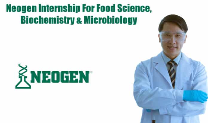 Neogen Internship For Food