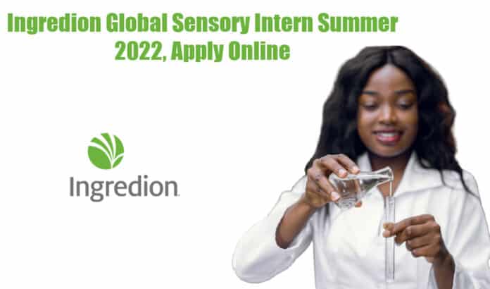 Ingredion Global Sensory Intern