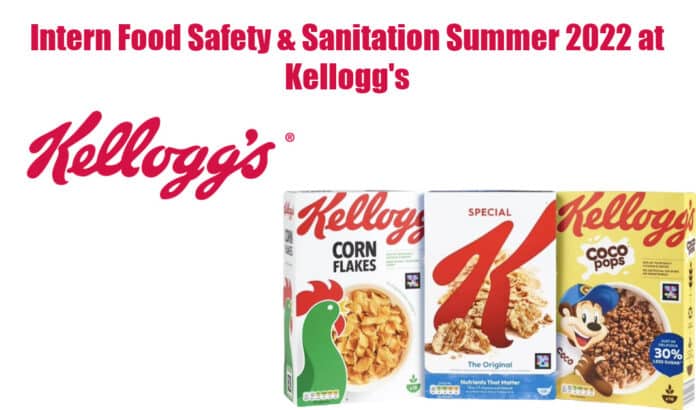 Intern Food Safety