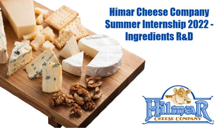 Hilmar Cheese Company Intern
