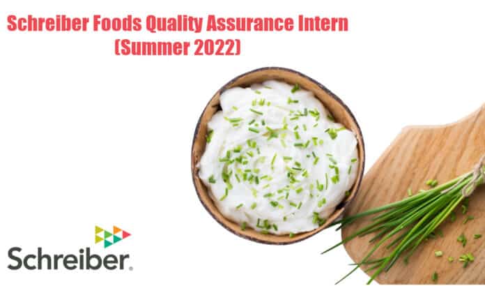 Schreiber Foods QA Intern