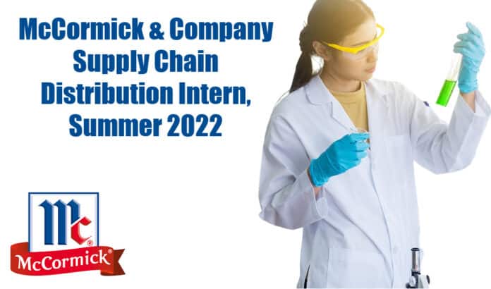 McCormick Summer Intern 2022