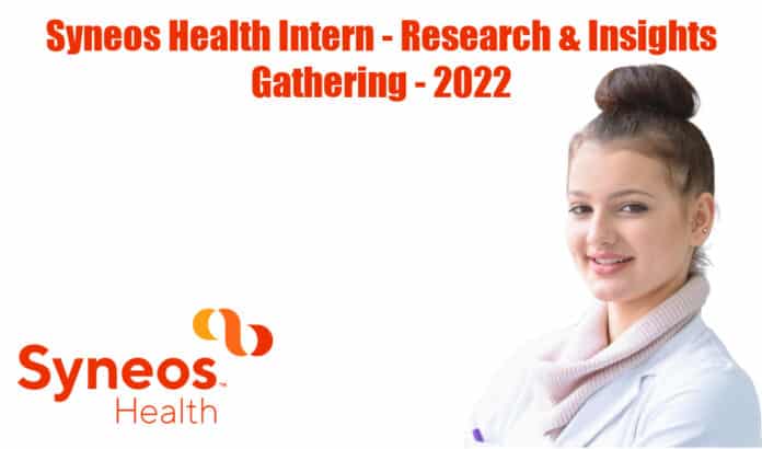 Syneos Health Intern