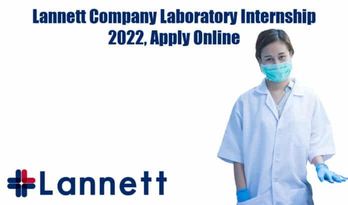 Lannett Company Laboratory Internship 2022