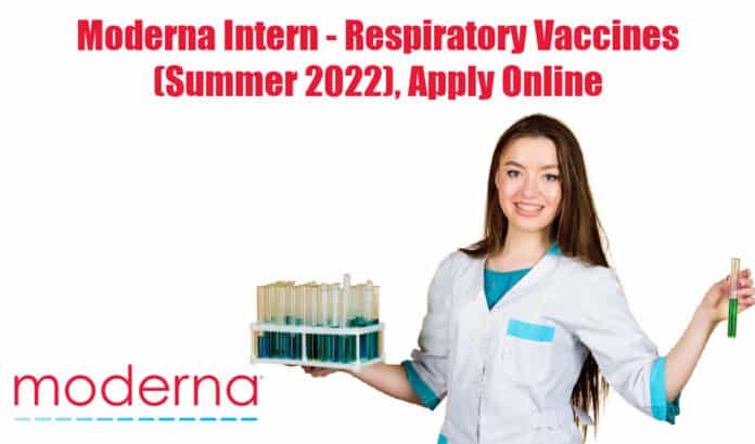 Moderna Intern Respiratory Vaccines