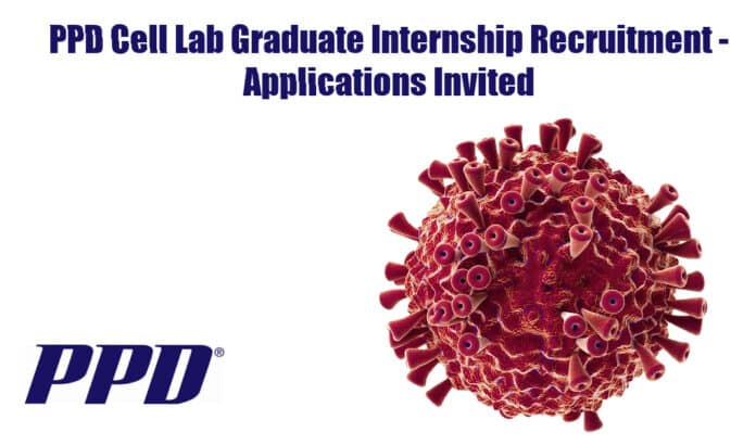 PPD Cell Lab Graduate Internship