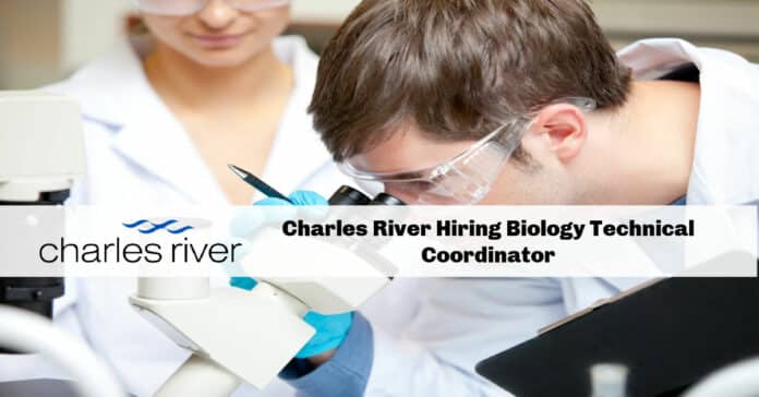 Charles River Hiring Biology Technical Coordinator - Apply Online