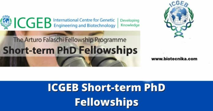 ICGEB-COMSTECH Scientific Cooperation Programme Short-term Fellowships