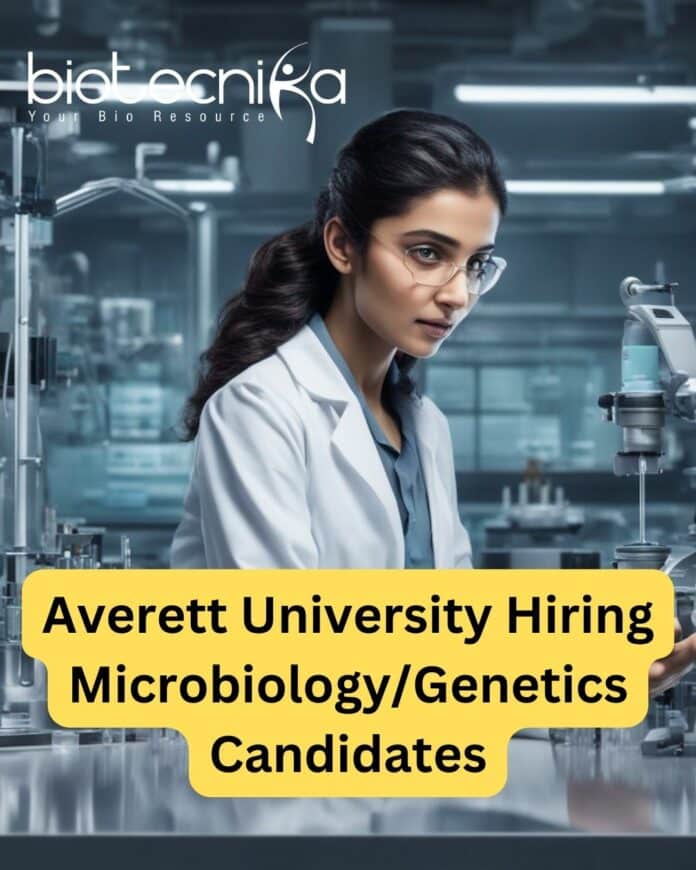 Averett University hiring Microbiology/Genetics Candidates - Faculty Position