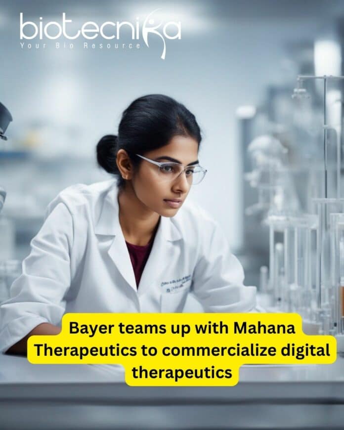 Bayer teams up with Mahana Therapeutics to commercialize digital therapeutics