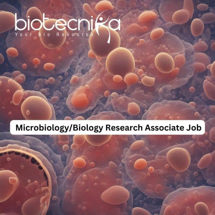 University of Tennessee Hiring Microbiology/Biology Research Associate