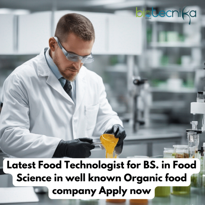 Food Technologist at Amy's