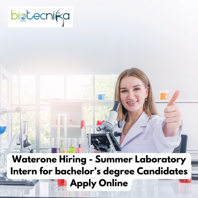 Laboratory Intern at Waterone