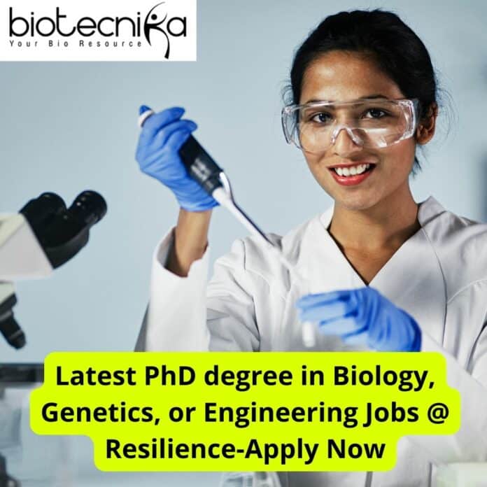 Scientist I at Resilience