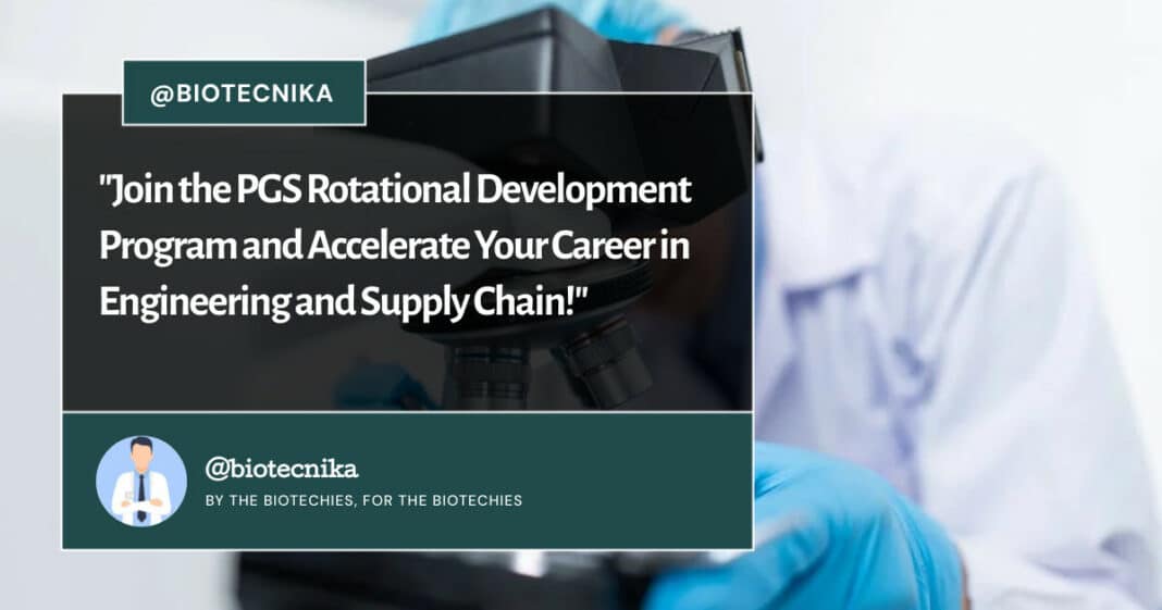 "Join the PGS Rotational Development Program and Accelerate Your Career in Engineering and Supply Chain!"