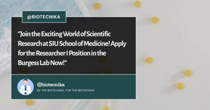 Biological Science Research Jobs