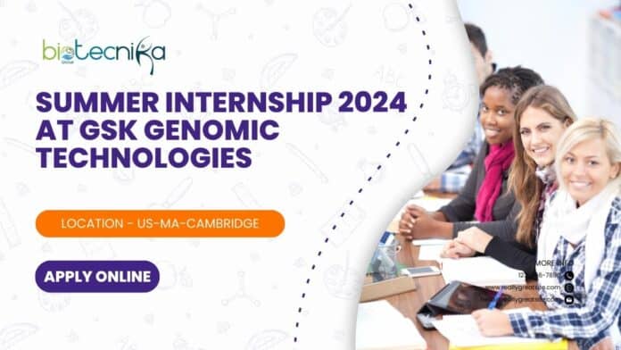Summer Internship at GSK Genomic Technologies