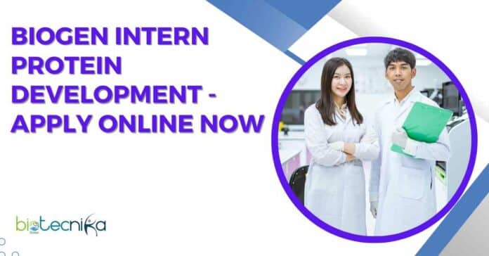 Biogen Intern Protein Development