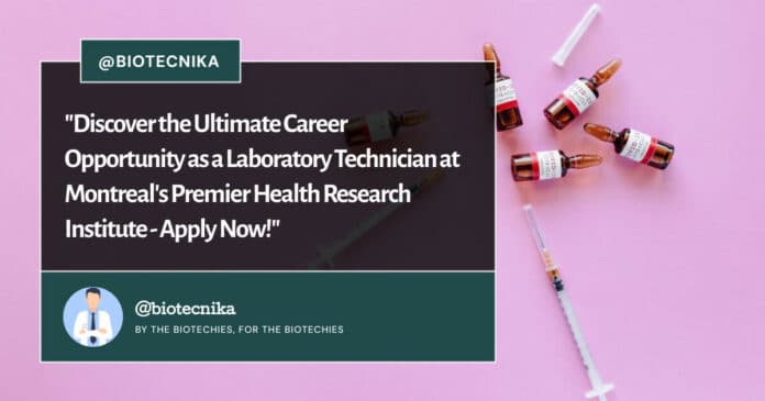 McGill University Health Centre Job