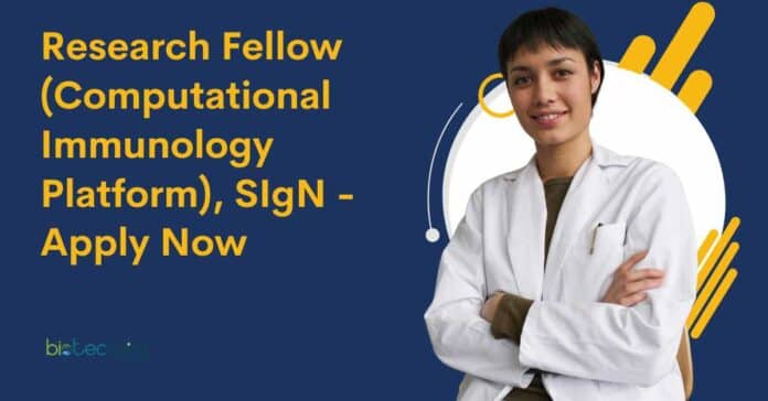 SIgN Computational Biology Jobs
