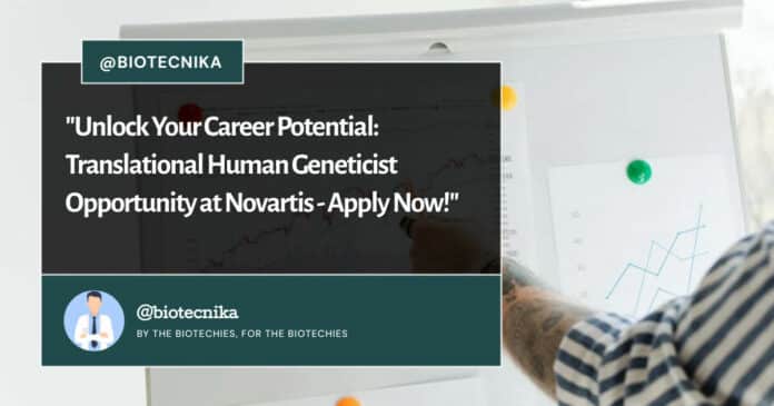 PhD Bioinformatics Novartis Jobs - Apply Online Now
