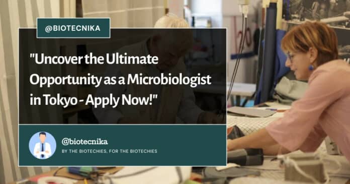 Microbiologist Jobs at Coca-Cola Tokyo, Apply Online Now