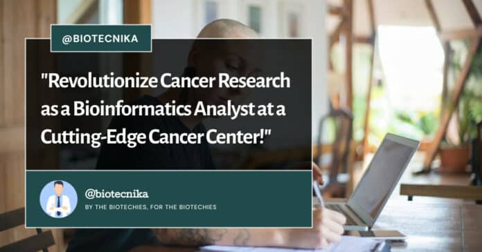 Massachusetts General Hospital Bioinformatics Analyst Job Opening - Apply Online