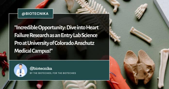 Entry Lab Science Pro at University of Colorado - Apply Now
