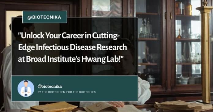 Broad Institute's Hwang Lab Hiring For Research Scientist Role - Apply Online