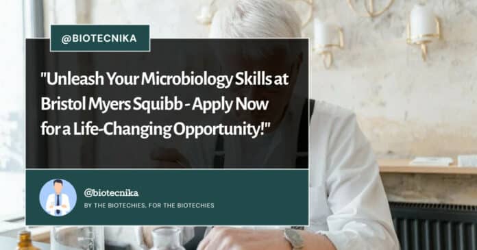 qc-microbiology-associate-job-bristol-myers-squibb-biological-life-sciences-apply-online