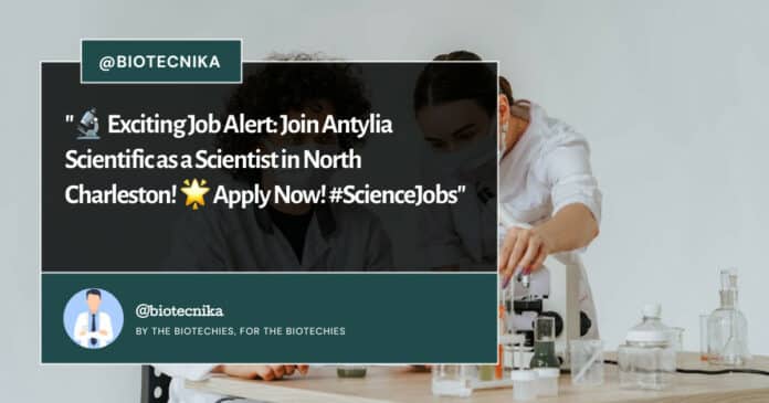 Antylia Scientific Scientist Role For Life Sciences, Biology & Microbiology - Apply Now