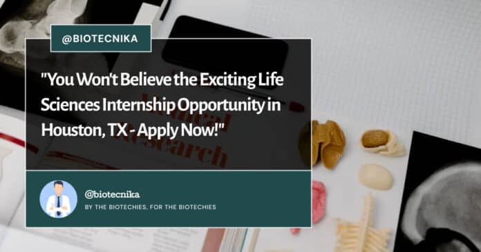 Life Sciences Internship at CooperCompanies - Apply Now!