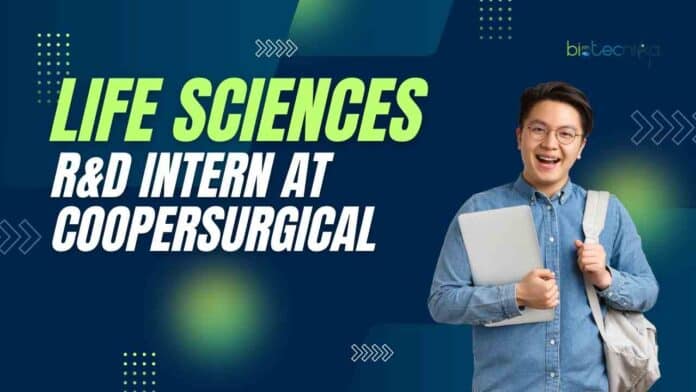Life Sciences R&D Intern at CooperSurgical, Apply Online