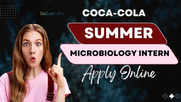 Coca-Cola Summer GDI Microbiology Intern